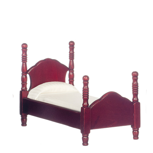 Twin Bed, Mahogany